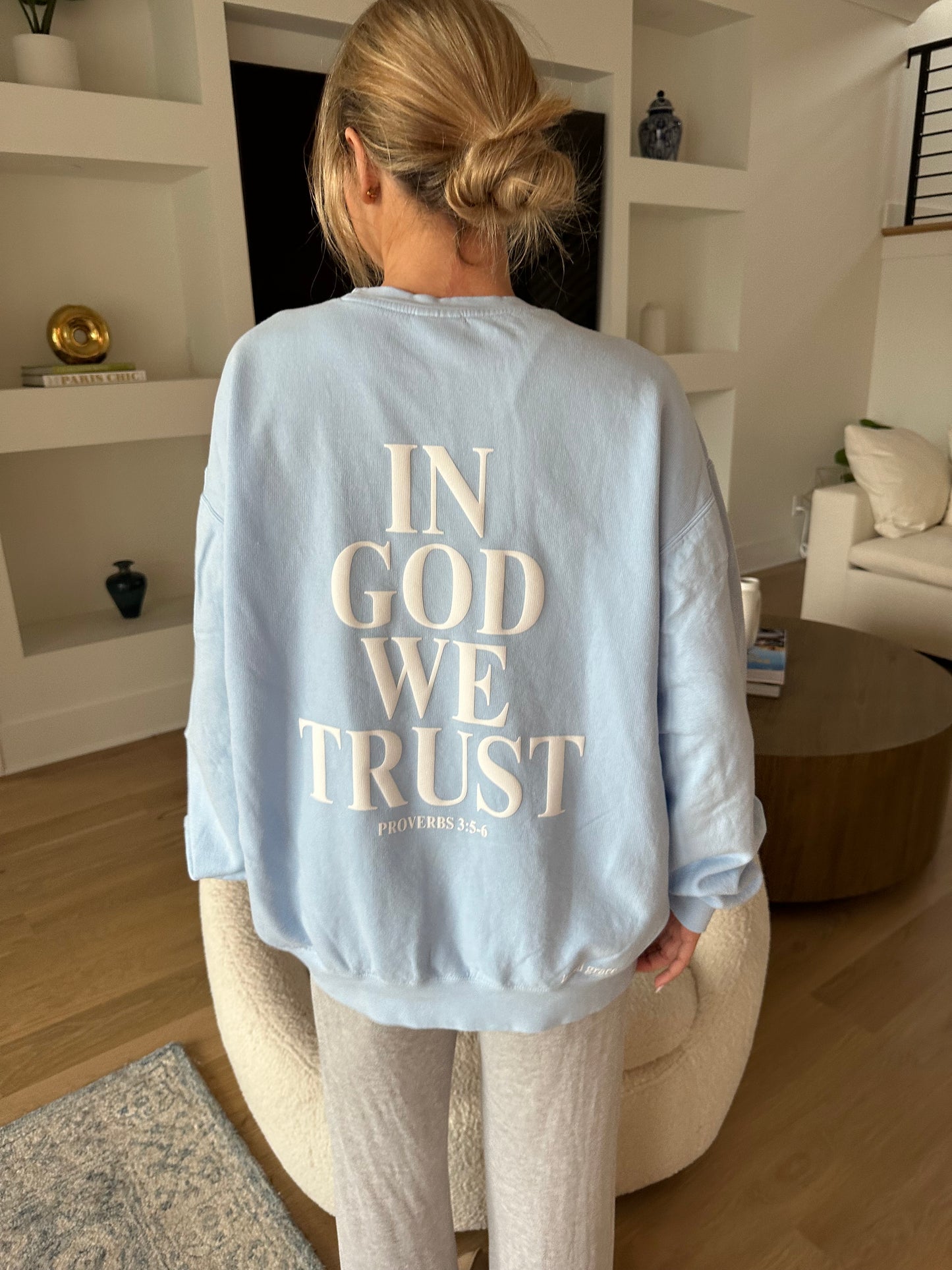 IN GOD WE TRUST Crewneck