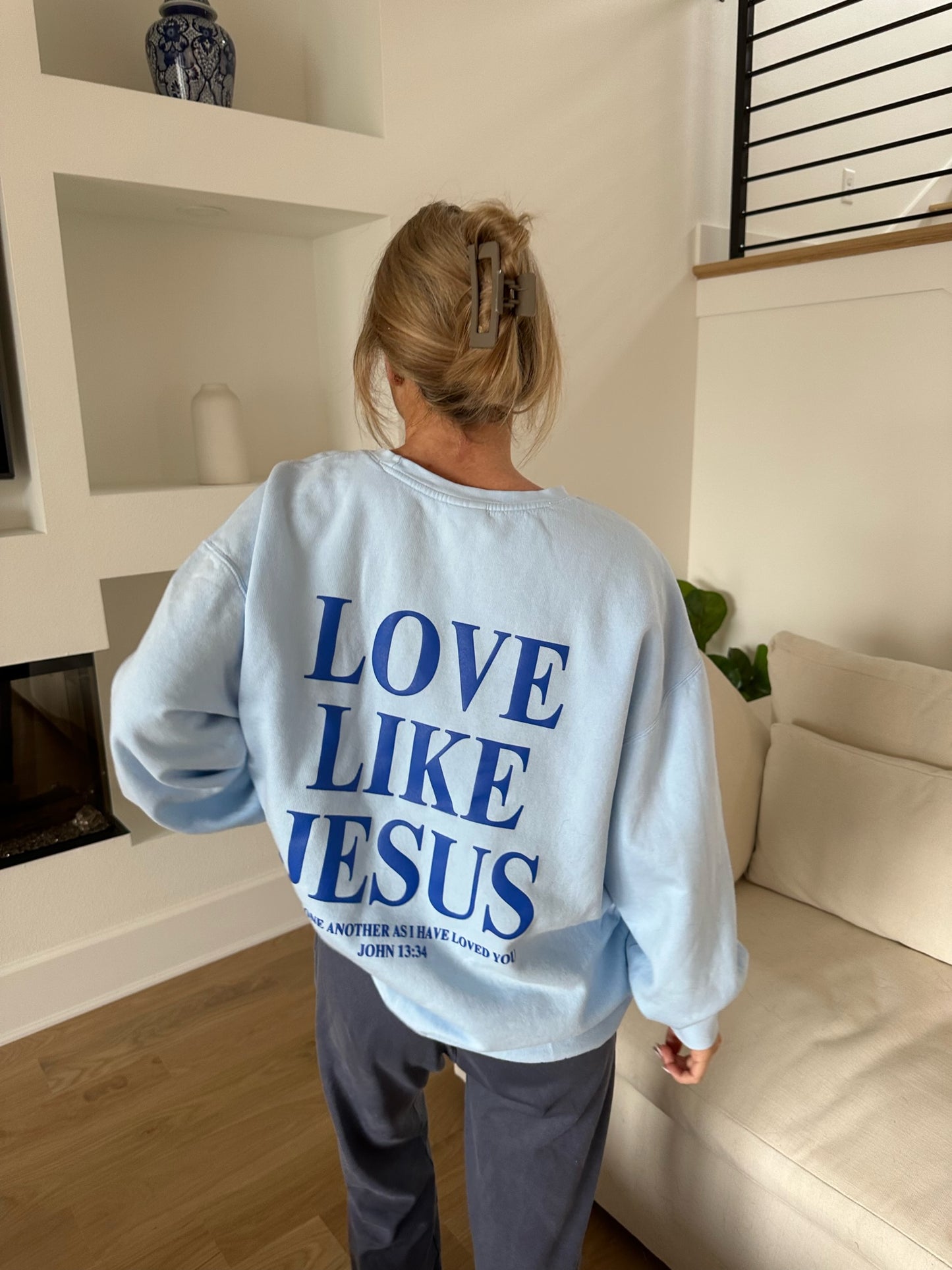 LOVE LIKE JESUS Crewneck