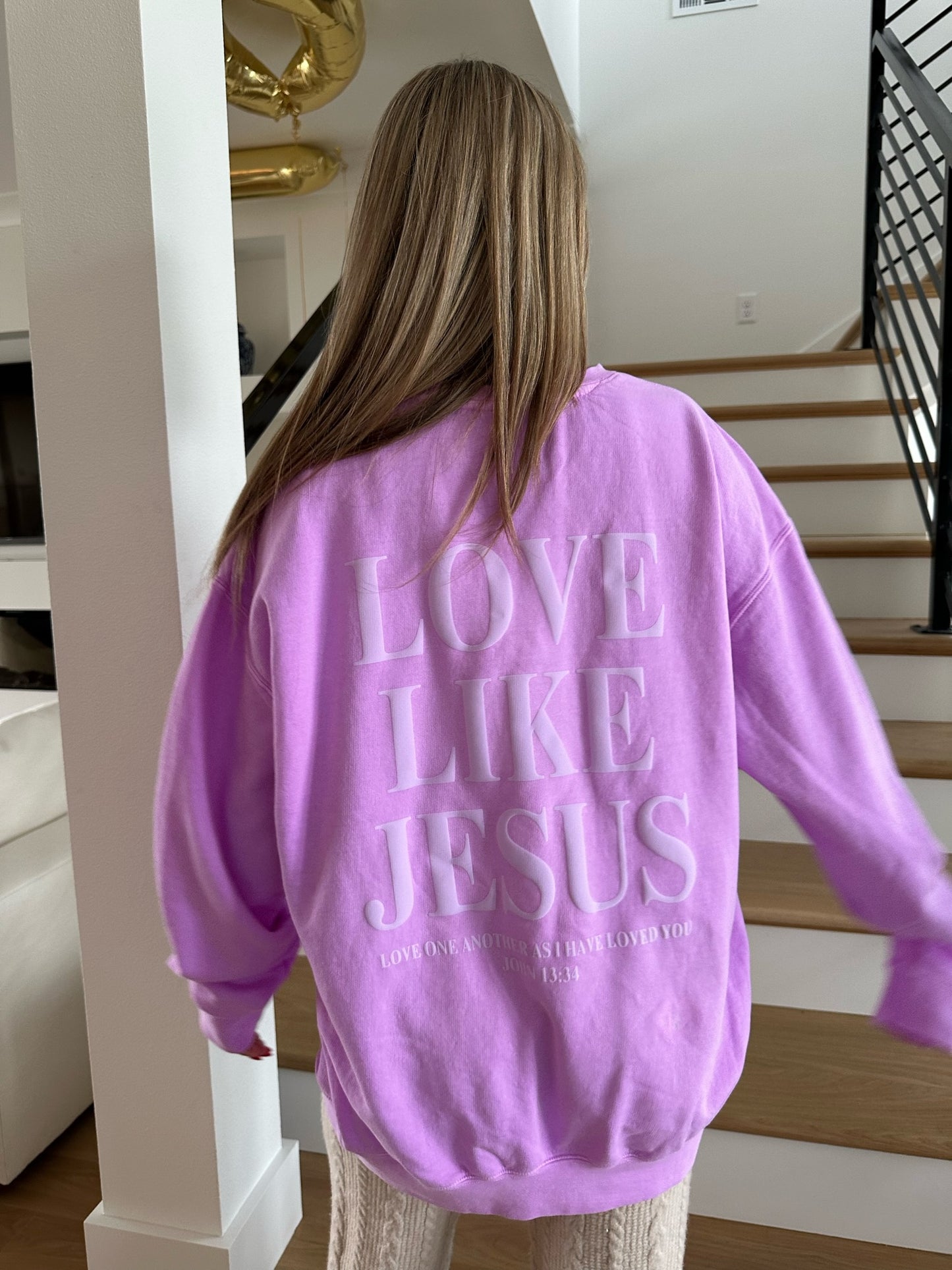 LOVE LIKE JESUS Crewneck