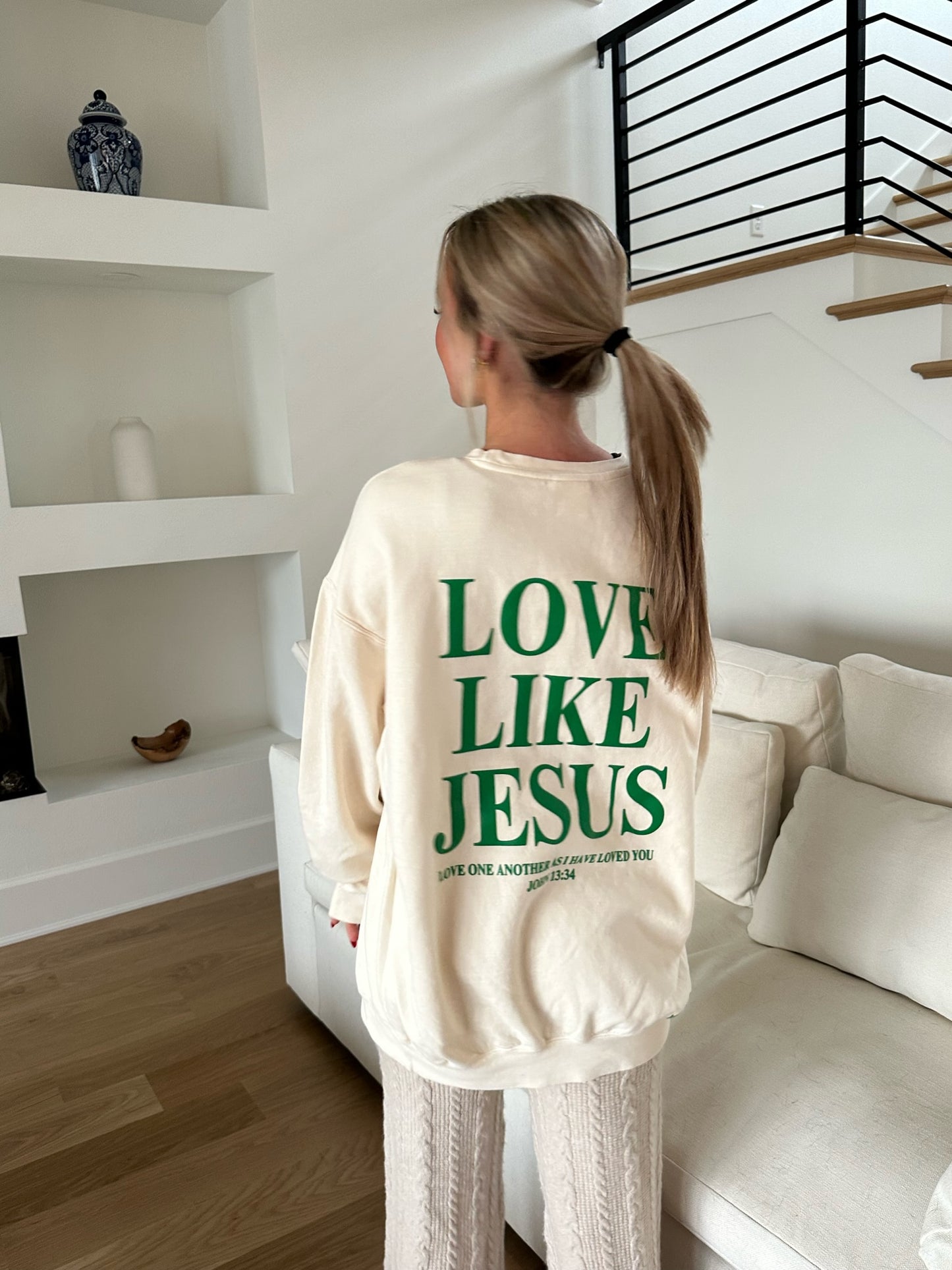 LOVE LIKE JESUS Crewneck