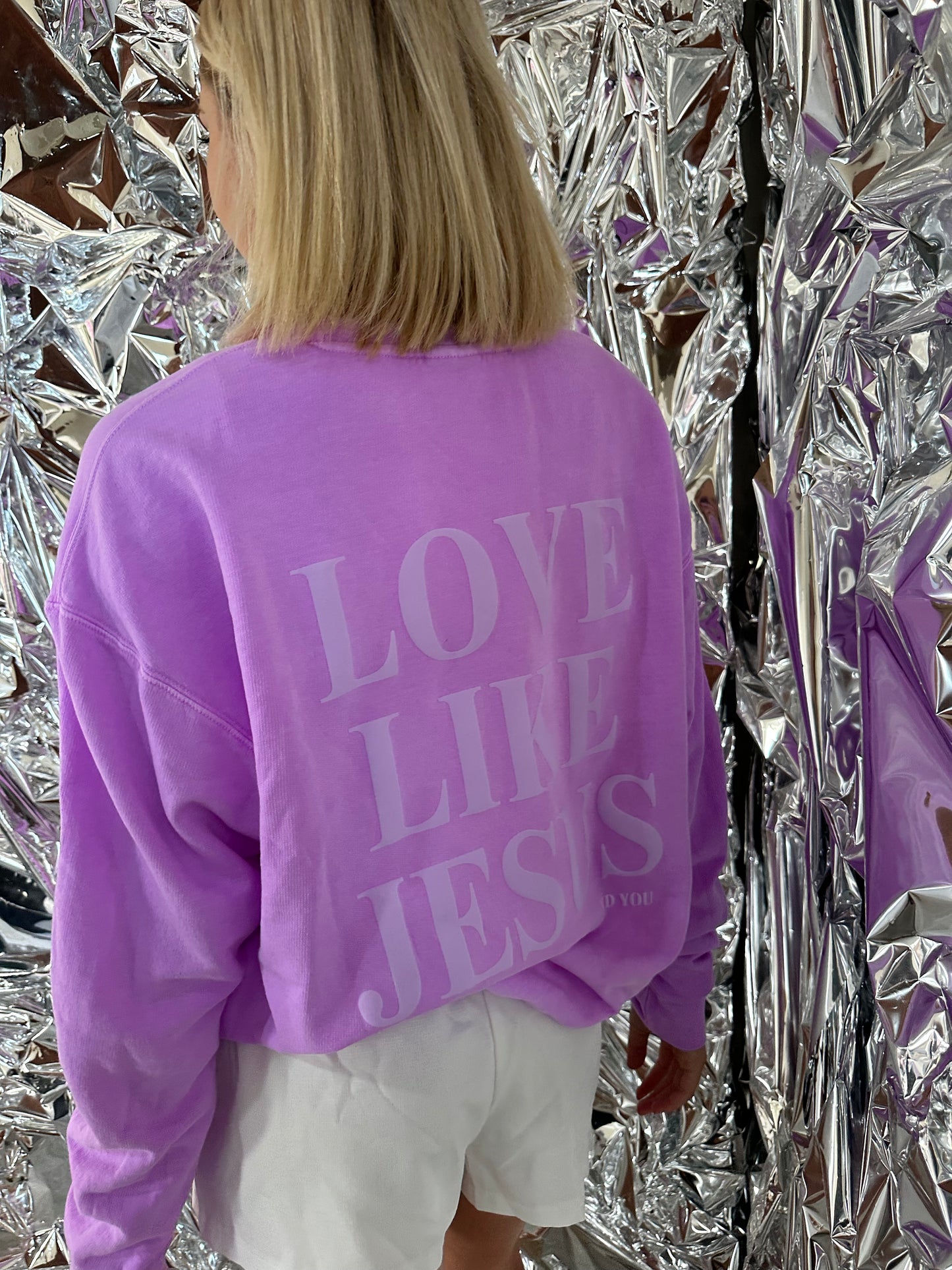 LOVE LIKE JESUS Crewneck